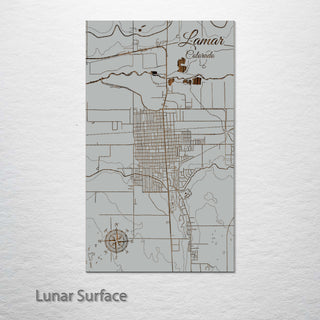 Lamar, Colorado Street Map