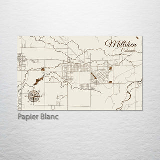 Milliken, Colorado Street Map