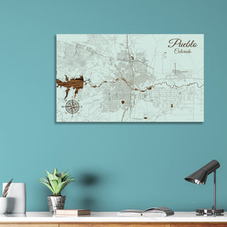 Pueblo, Colorado Street Map
