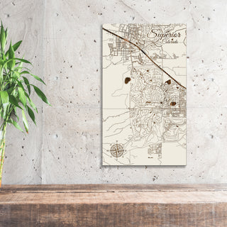 Superior, Colorado Street Map