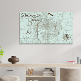 Bloomington, Indiana Street Map