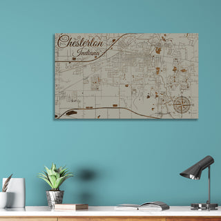 Chesterton, Indiana Street Map