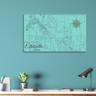 Ellettsville, Indiana Street Map