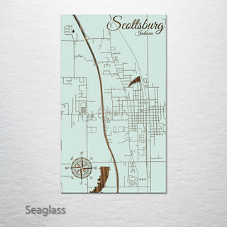Scottsburg, Indiana Street Map