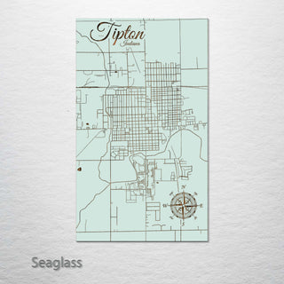 Tipton, Indiana Street Map