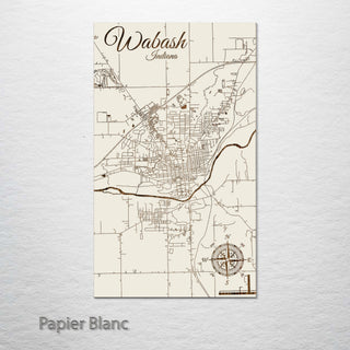 Wabash, Indiana Street Map