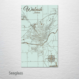 Wabash, Indiana Street Map