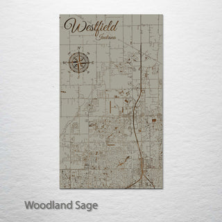 Westfield, Indiana Street Map