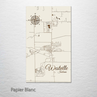 Westville, Indiana Street Map