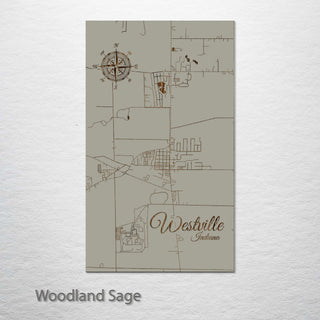 Westville, Indiana Street Map