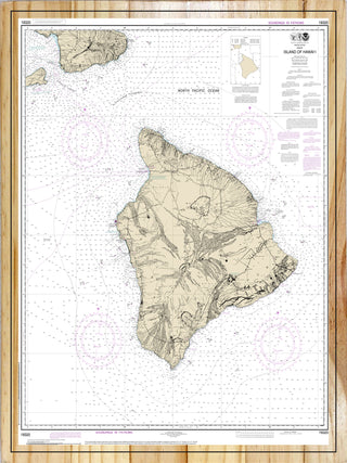 Island of Hawai'i Nautical Map (NOAA)