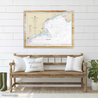 West Quoddy Head to New York Nautical Map (NOAA)