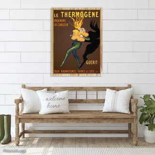 Le Thermogene by Leonetto Cappiello (1909) Vintage Ad