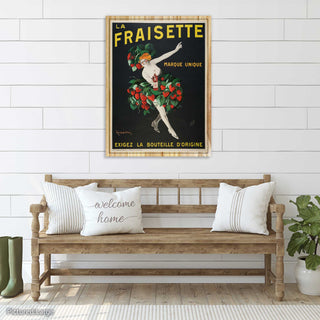 The Fraisette by Leonetto Cappiello (1909) Vintage Ad