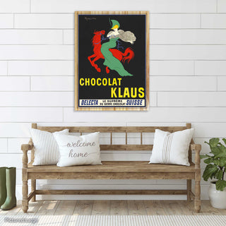 Chocolat Klaus by Leonetto Cappiello (1903) Vintage Ad