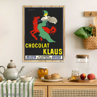 Chocolat Klaus by Leonetto Cappiello (1903) Vintage Ad