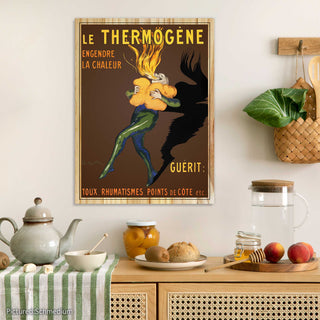 Le Thermogene by Leonetto Cappiello (1909) Vintage Ad