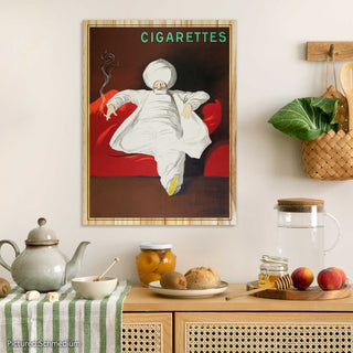JOB Cigarettes by Leonetto Cappiello (1912) Vintage Ad
