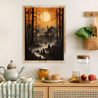 Harvest Moon over Salem