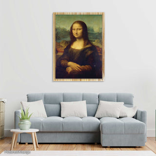 Portrait of Mona Lisa del Giocondo by Leonardo da Vinci