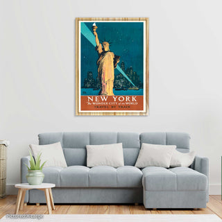 New York, the Wonder City of the World Vintage Poster