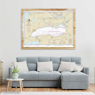 Lake Ontario Nautical Map (NOAA)