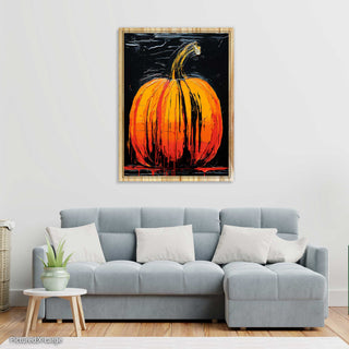 Pumpkin Oil Painting