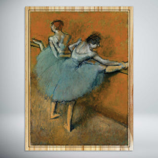 Dancers at the Barre by Edgar Degas (1900)