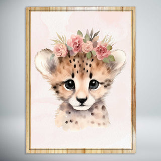 Cheetah Flower Crown