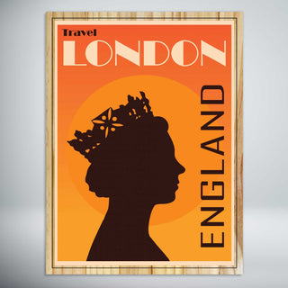 London, England Vintage Poster