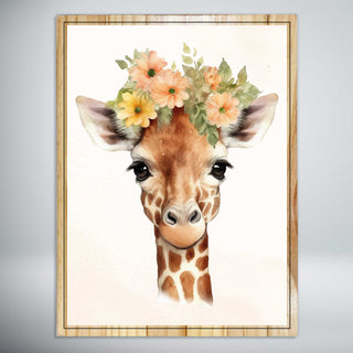 Giraffe Flower Crown