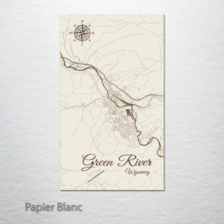Green River, Wyoming Street Map