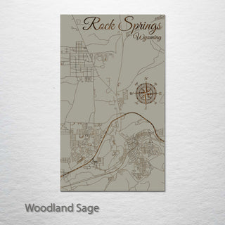 Rock Springs, Wyoming Street Map