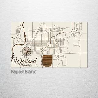 Worland, Wyoming Street Map