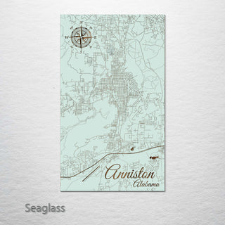 Anniston, Alabama Street Map