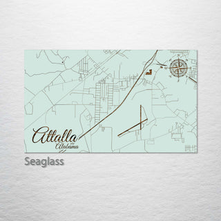 Attalla, Alabama Street Map