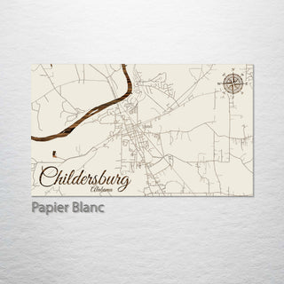 Childersburg, Alabama Street Map