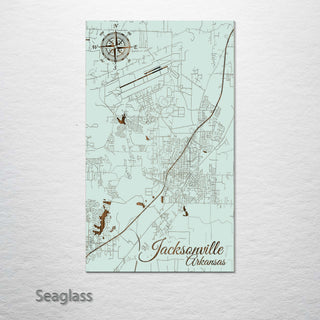 Jacksonville, Arkansas Street Map
