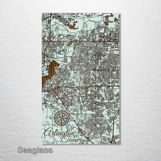 Arlington, Texas Street Map - Fire & Pine