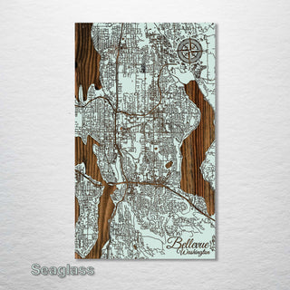 Bellevue, Washington Street Map - Fire & Pine