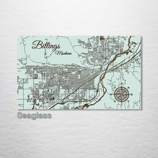 Billings, Montana Street Map - Fire & Pine