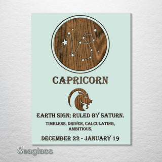 Capricorn Zodiac - Fire & Pine