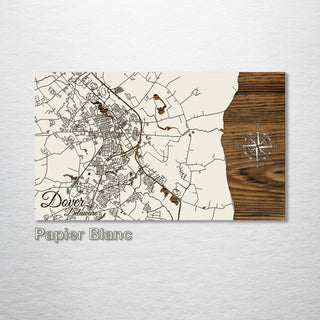 Dover, Delaware Street Map - Fire & Pine