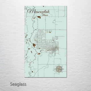 Mascoutah, Illinois Street Map