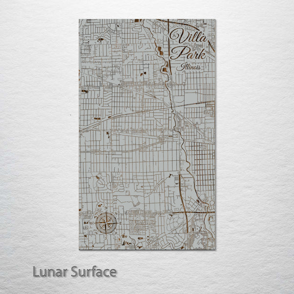 Villa Park, Illinois Street Map – Fire & Pine