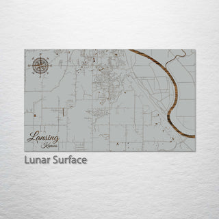 Lansing, Kansas Street Map