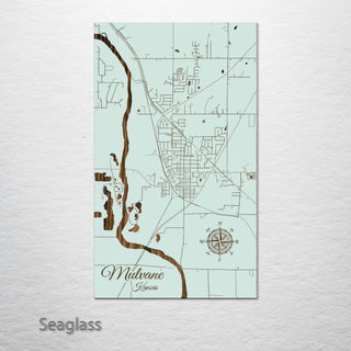 Mulvane, Kansas Street Map