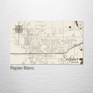 Sulphur, Louisiana Street Map
