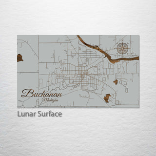 Buchanan, Michigan Street Map