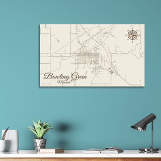 Bowling Green, Missouri Street Map